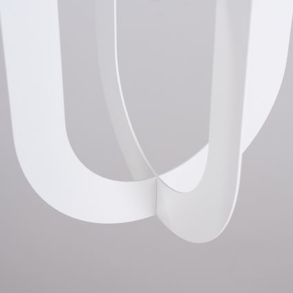 Hanglamp aan een koord NICUS 3xE27/15W/230V wit