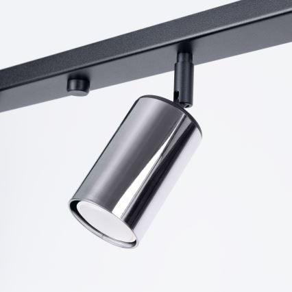 Spot WINX 6xGU10/10W/230V noir/chrome brillant