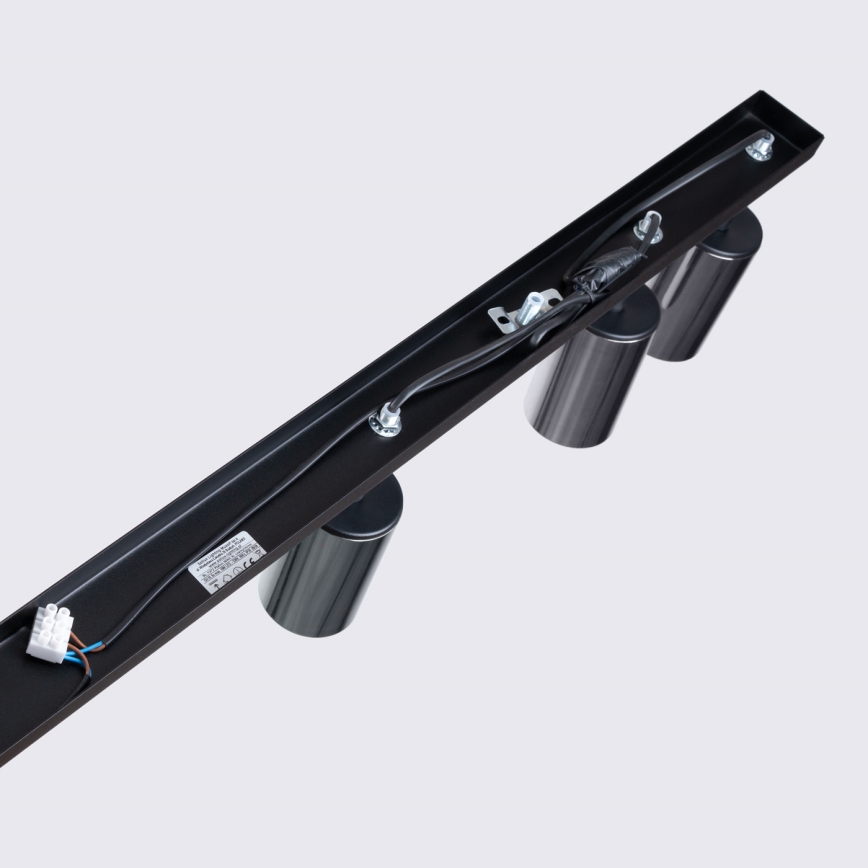 Spot WINX 6xGU10/10W/230V noir/chrome brillant