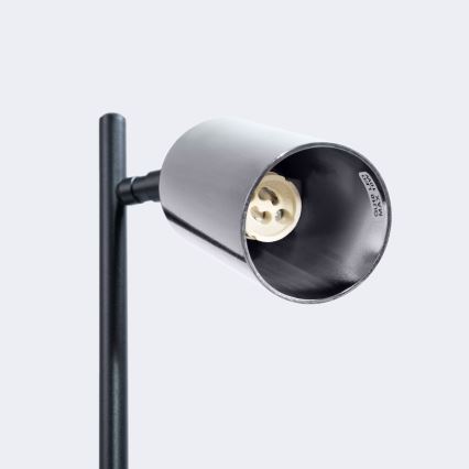 Lampe de table WINX 1xGU10/10W/230V noir/chrome brillant