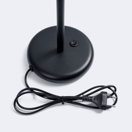 Lampe de table WINX 1xGU10/10W/230V noir/chrome brillant