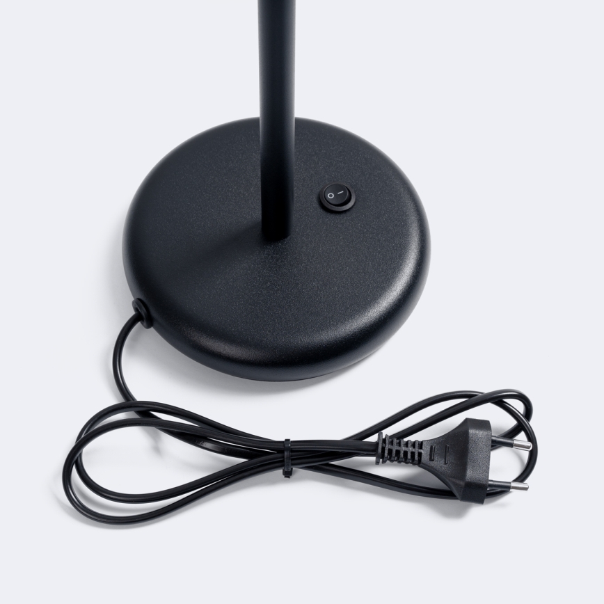 Lampe de table WINX 1xGU10/10W/230V noir/chrome brillant
