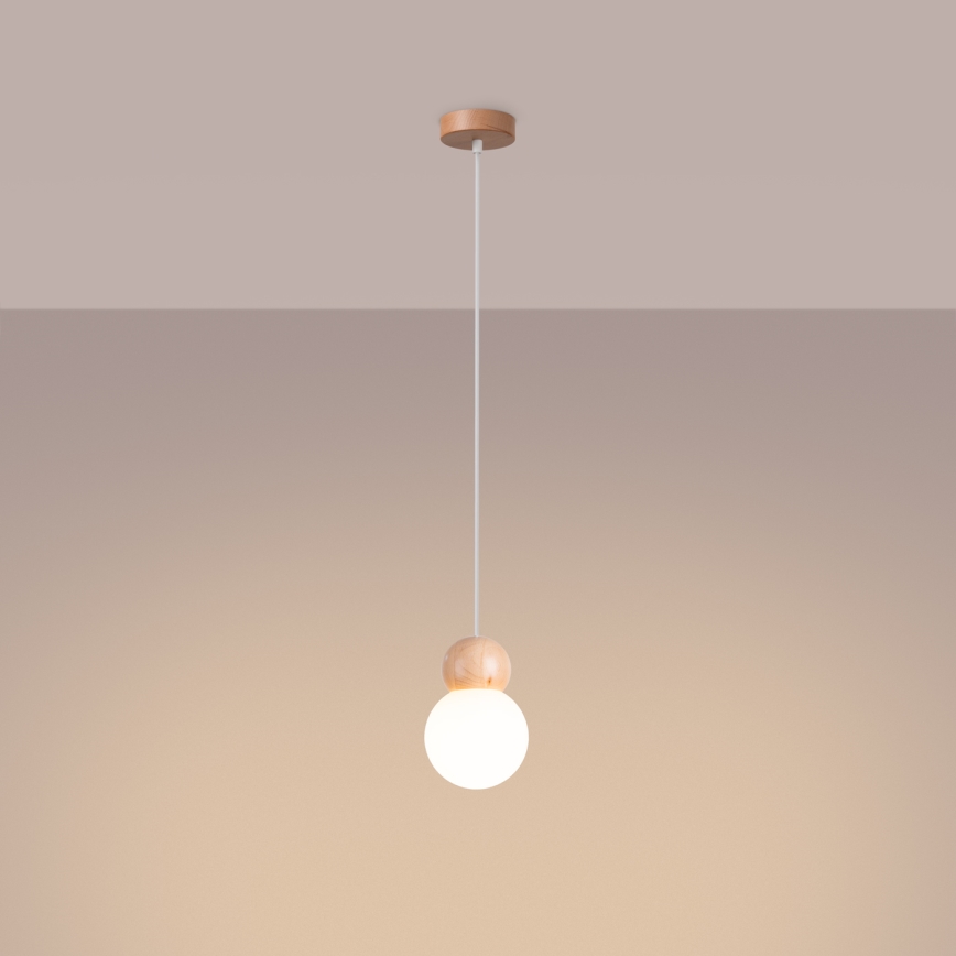 Hanglamp aan een koord PEKKA 1xG9/8W/230V wit