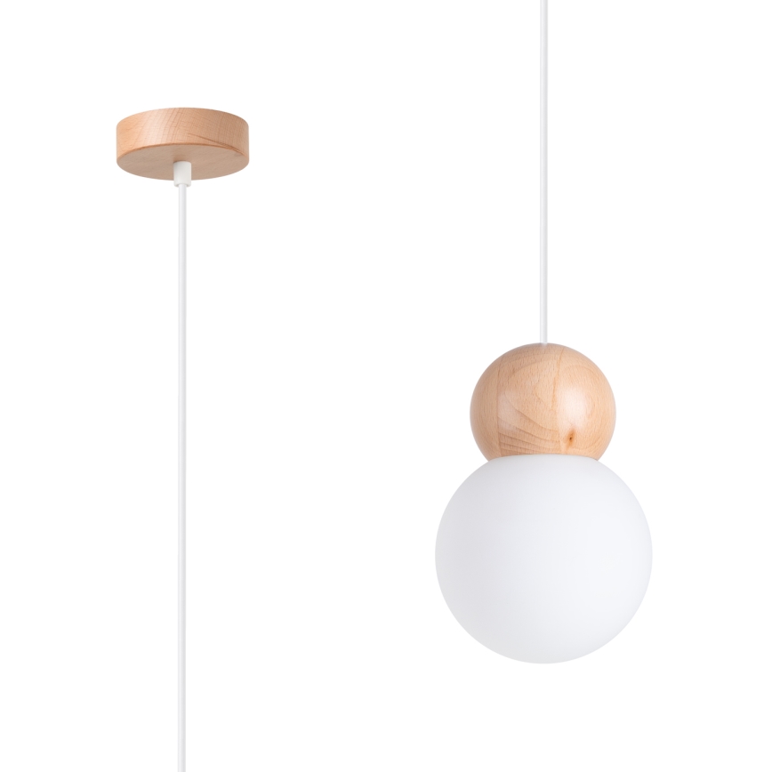 Hanglamp aan een koord PEKKA 1xG9/8W/230V wit
