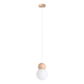 Sollux SL.1390 - Suspension sur câble PEKKA 1xG9/8W/230V blanche