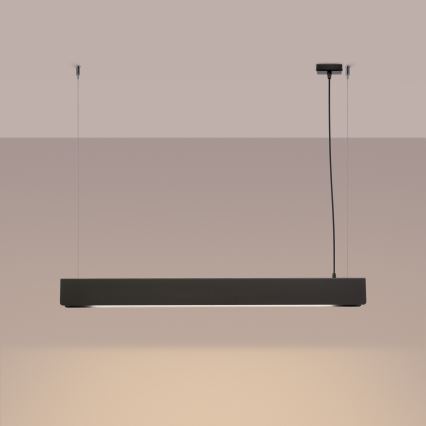 LED Hanglamp aan een koord SPARK 1xG13/8,5W/230V zwart