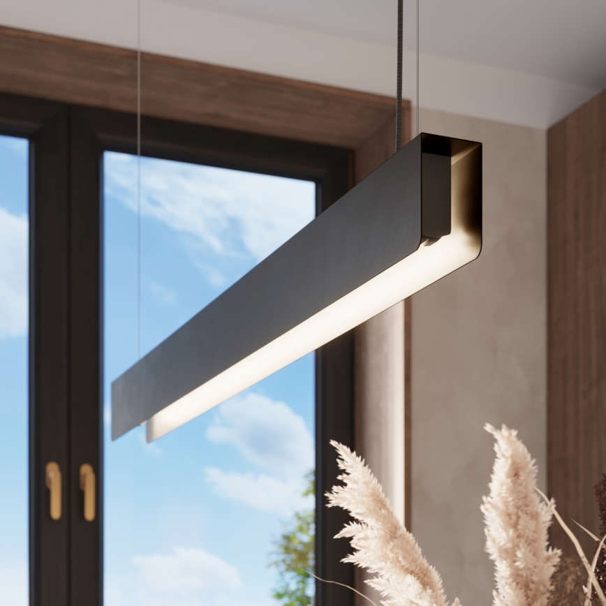 LED Hanglamp aan een koord SPARK 1xG13/8,5W/230V zwart