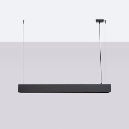 LED Hanglamp aan een koord SPARK 1xG13/8,5W/230V zwart