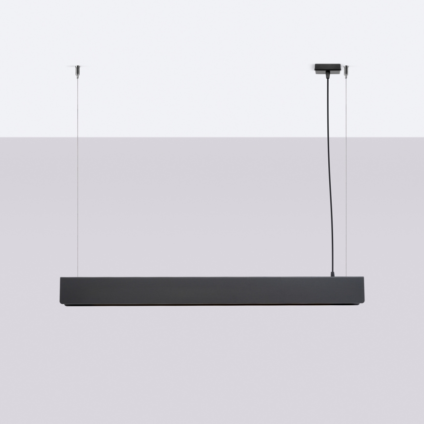 LED Hanglamp aan een koord SPARK 1xG13/8,5W/230V zwart