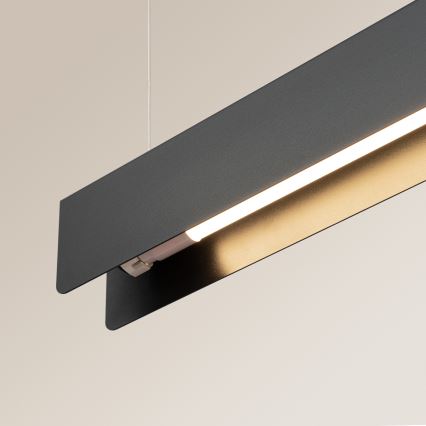 LED Hanglamp aan een koord SPARK 1xG13/8,5W/230V zwart