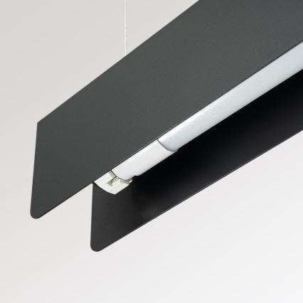 LED Hanglamp aan een koord SPARK 1xG13/8,5W/230V zwart