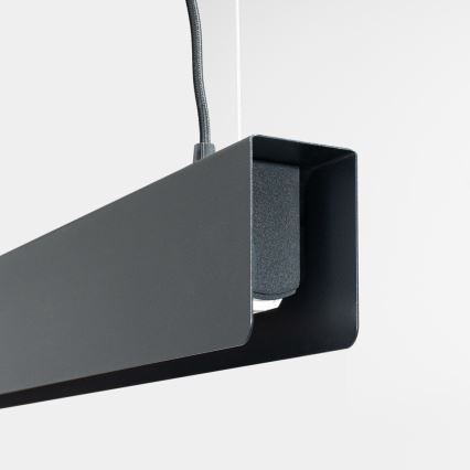 LED Hanglamp aan een koord SPARK 1xG13/8,5W/230V zwart