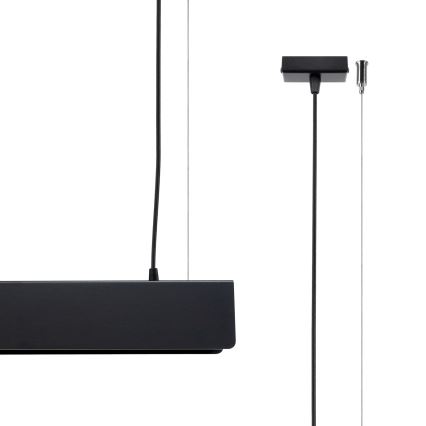 Suspension filaire SPARK 1xG13/8,5W/230V noir