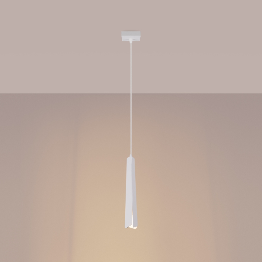 Hanglamp aan een koord PRYSM 1xG9/8W/230V wit