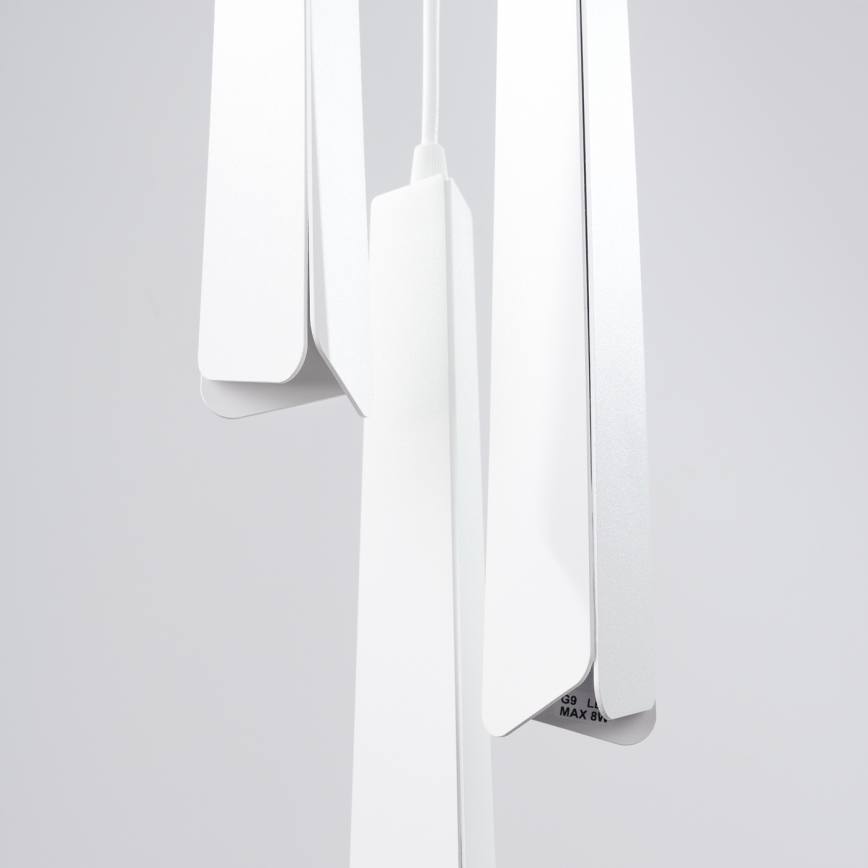 Hanglamp aan een koord PRYSM 3xG9/8W/230V wit