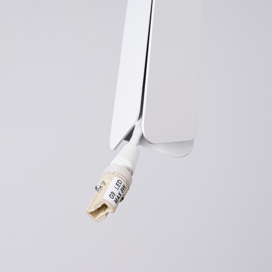 Hanglamp aan een koord PRYSM 3xG9/8W/230V wit
