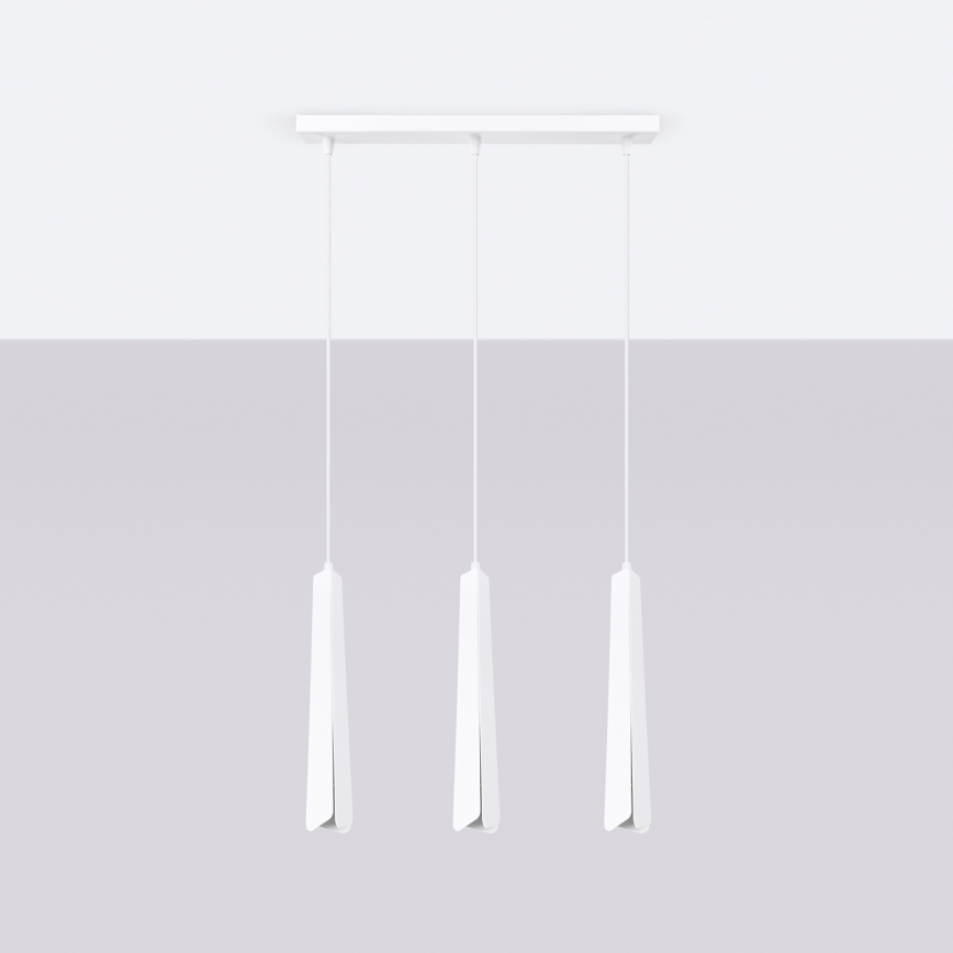 Hanglamp aan een koord PRYSM 3xG9/8W/230V wit
