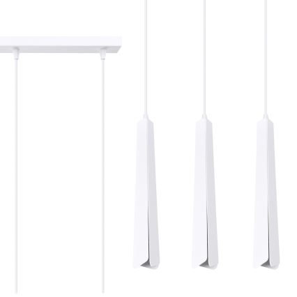 Hanglamp aan een koord PRYSM 3xG9/8W/230V wit