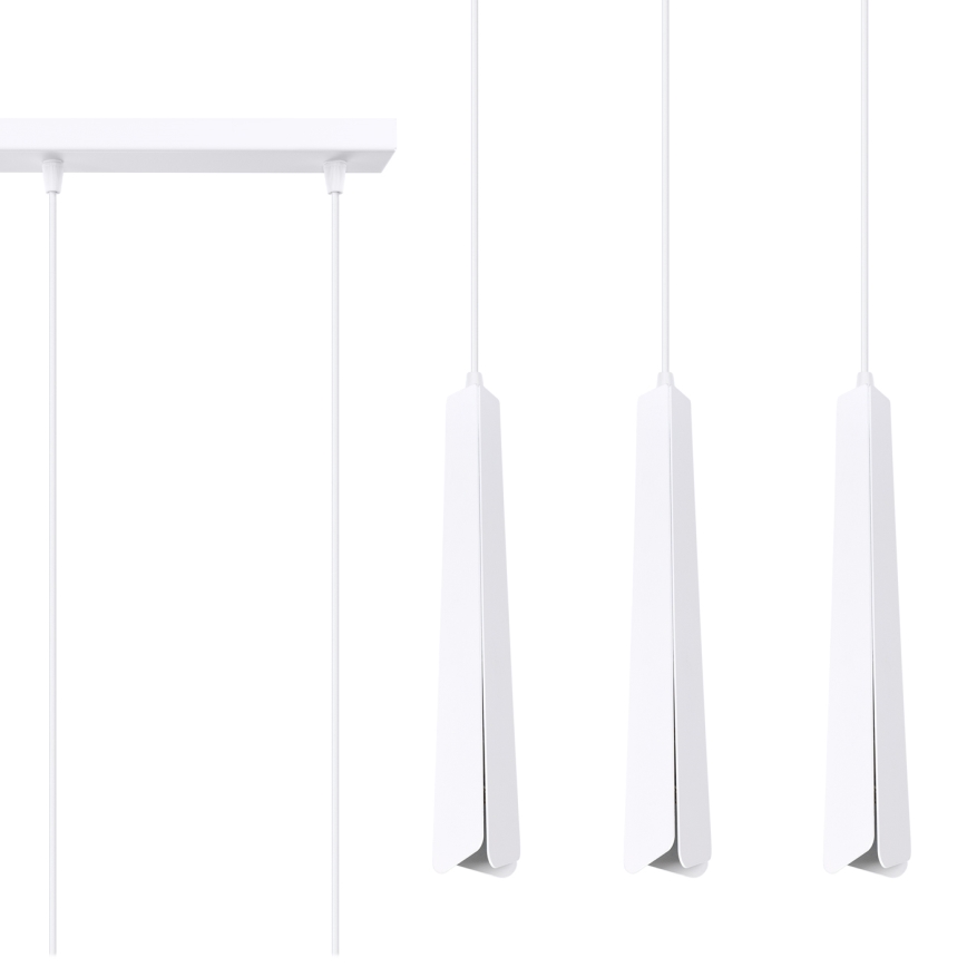 Hanglamp aan een koord PRYSM 3xG9/8W/230V wit