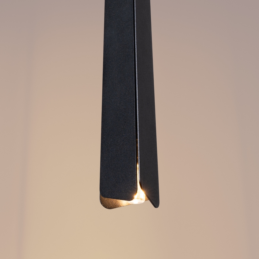 Hanglamp aan een koord PRYSM 1xG9/8W/230V zwart