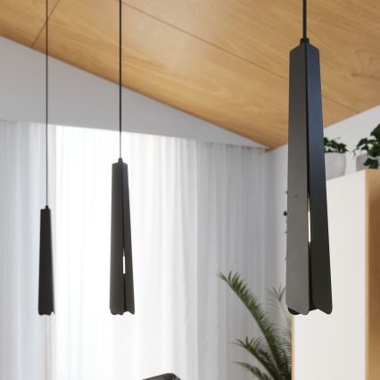Suspension filaire PRYSM 1xG9/8W/230V noir