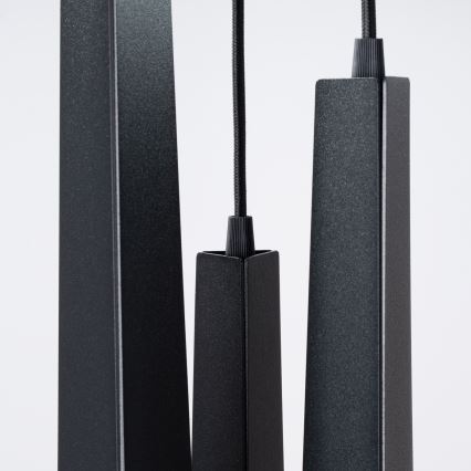 Hanglamp aan een koord PRYSM 3xG9/8W/230V zwart