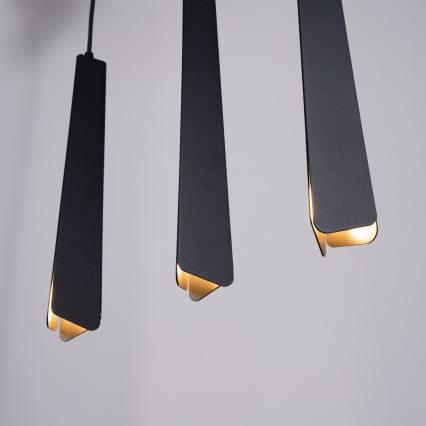 Hanglamp aan een koord PRYSM 3xG9/8W/230V zwart