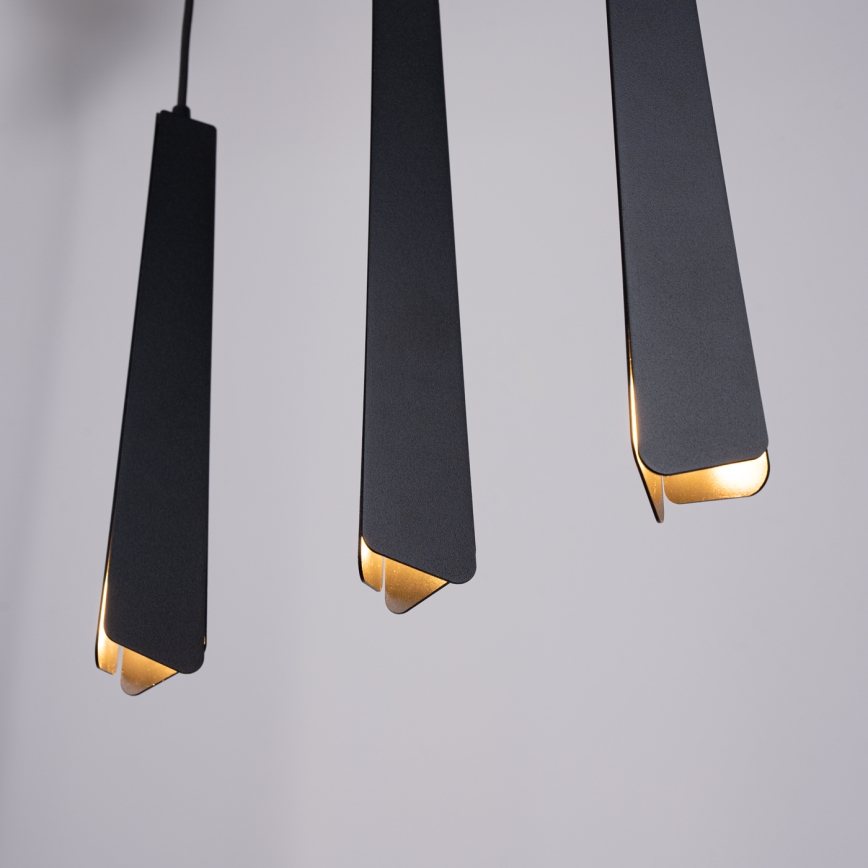 Hanglamp aan een koord PRYSM 3xG9/8W/230V zwart
