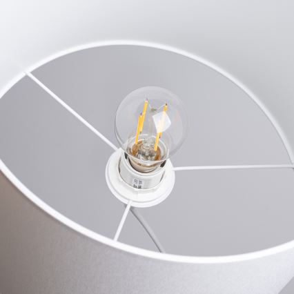 Hanglamp aan een koord NOVA 1xE27/15W/230V diameter 30 cm wit