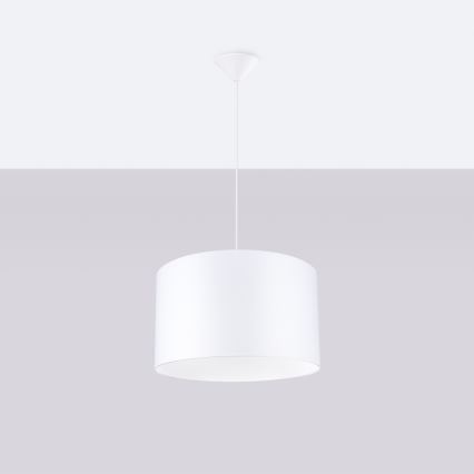 Hanglamp aan een koord NOVA 1xE27/15W/230V diameter 40 cm wit