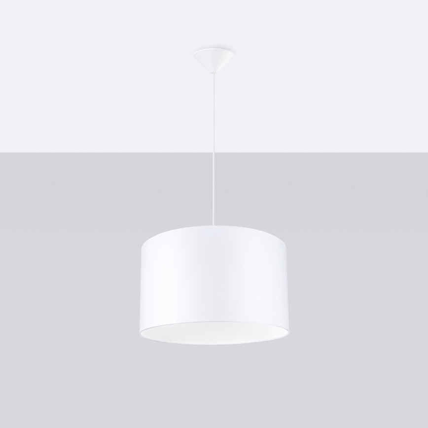 Hanglamp aan een koord NOVA 1xE27/15W/230V diameter 40 cm wit