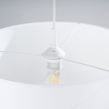 Hanglamp aan een koord NOVA 1xE27/15W/230V diameter 40 cm wit