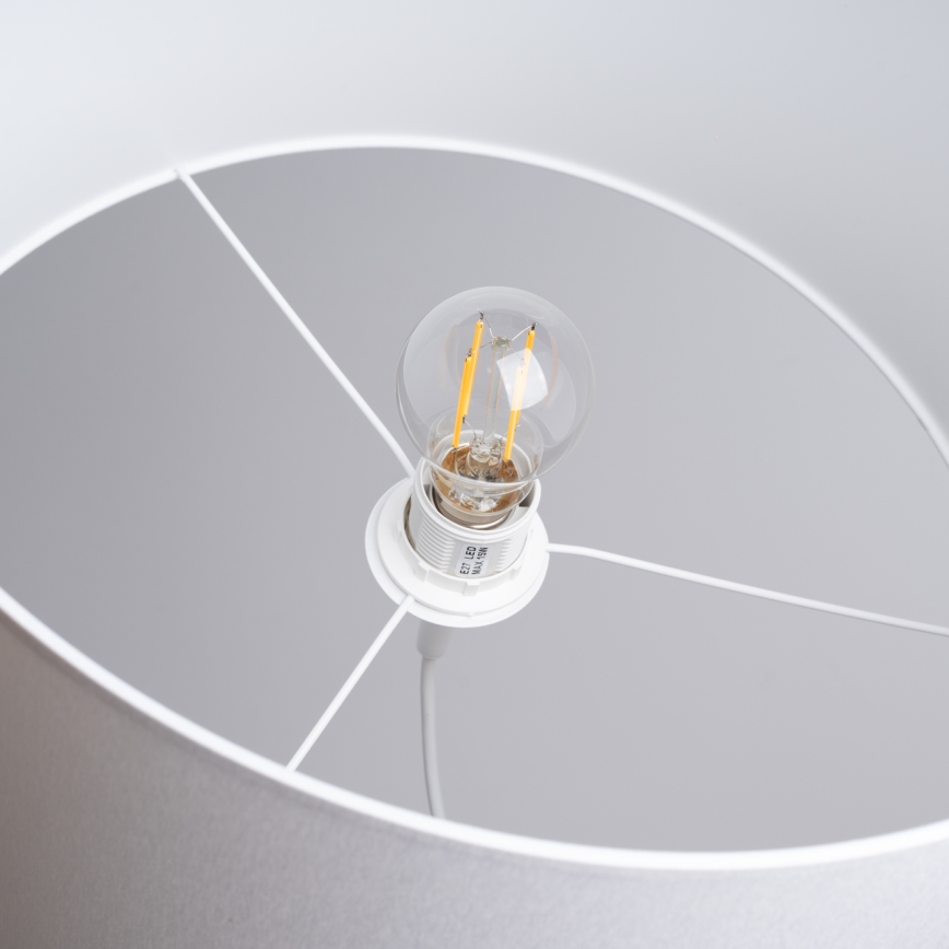 Hanglamp aan een koord NOVA 1xE27/15W/230V diameter 40 cm wit