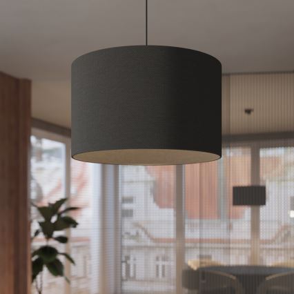 Hanglamp aan een koord NOVA 1xE27/15W/230V diameter 30 cm zwart