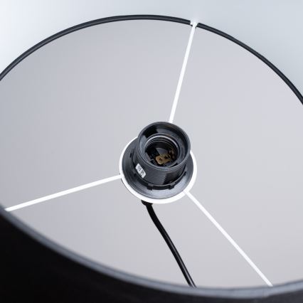 Hanglamp aan een koord NOVA 1xE27/15W/230V diameter 30 cm zwart
