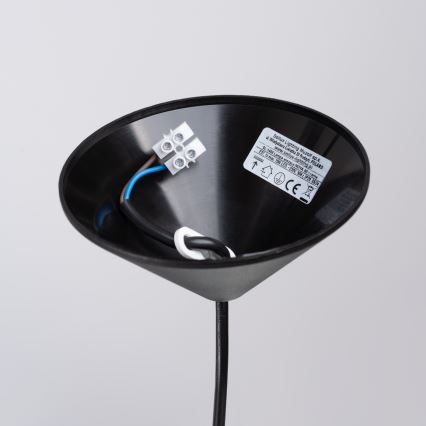 Hanglamp aan een koord NOVA 1xE27/15W/230V diameter 40 cm zwart