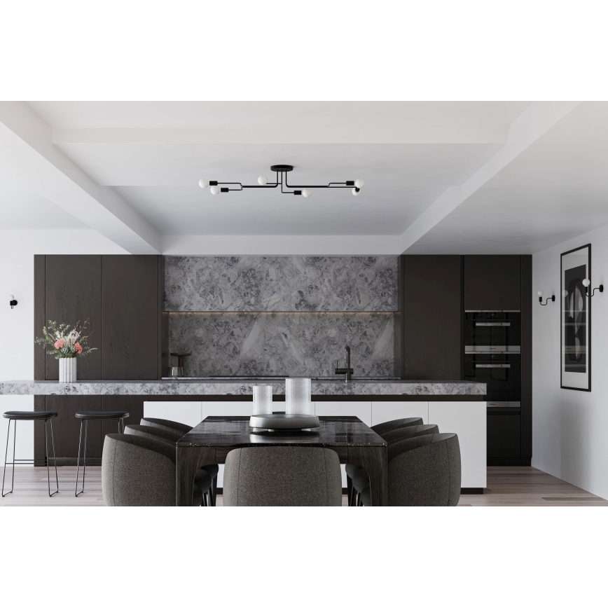Applique murale VECTOR 1xE27/15W/230V noir