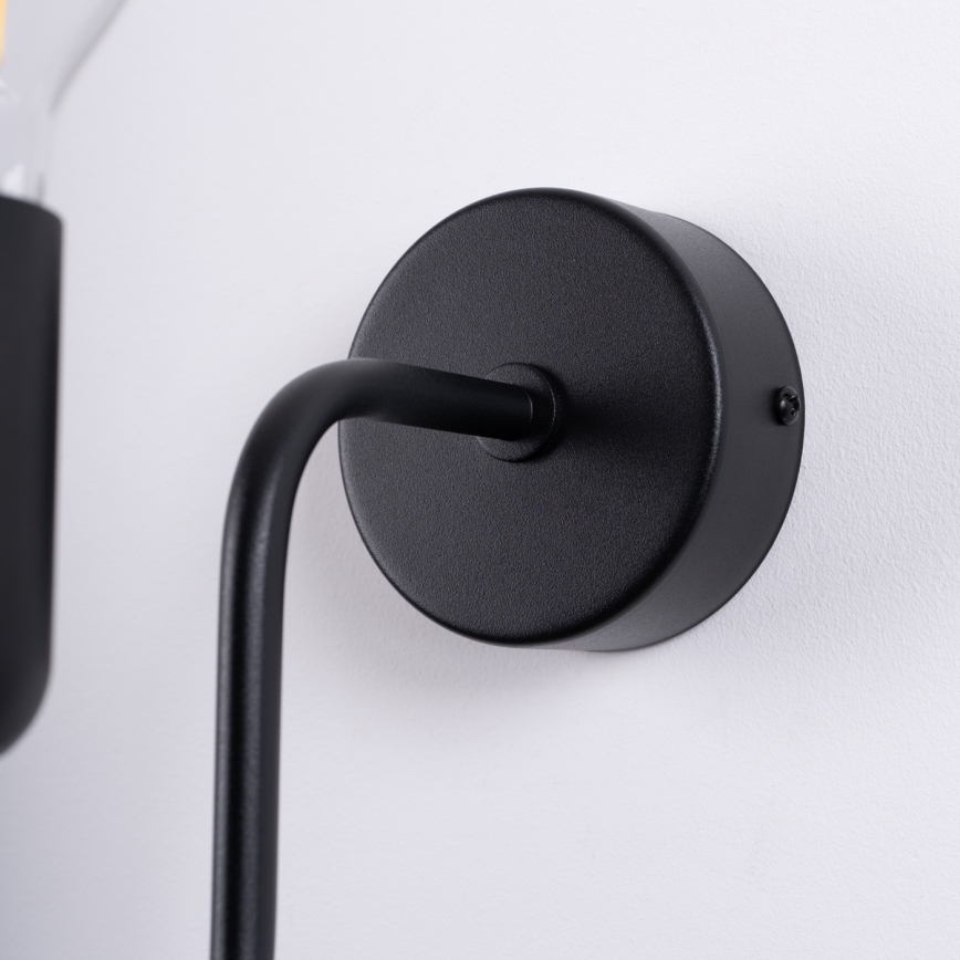 Applique murale VECTOR 1xE27/15W/230V noir