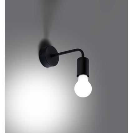 Applique murale NORAH 1xE27/15W/230V noir
