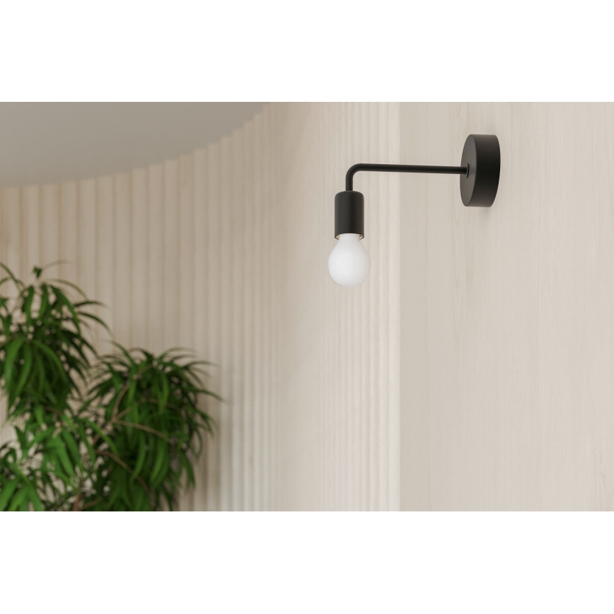 Applique murale NORAH 1xE27/15W/230V noir