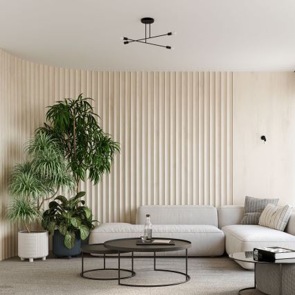 Applique murale NORAH 1xE27/15W/230V noir
