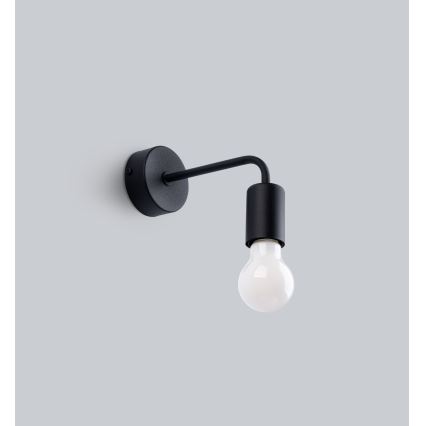 Applique murale NORAH 1xE27/15W/230V noir