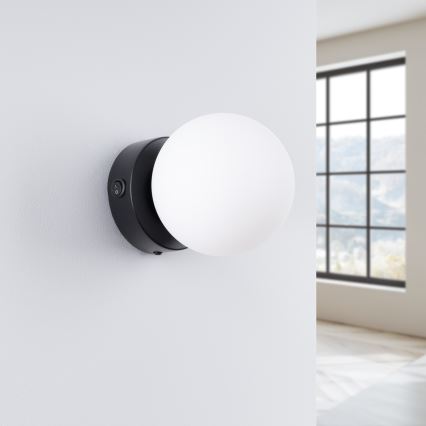 Wandlamp YOLI 1xG9/8W/230V zwart