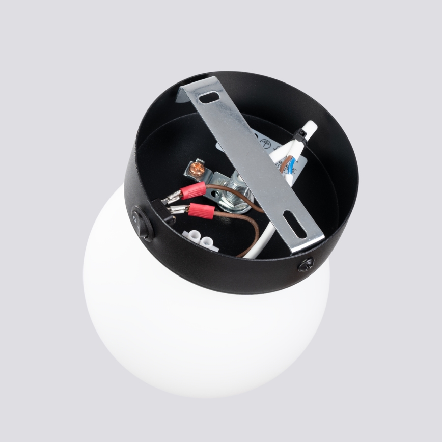 Wandlamp YOLI 1xG9/8W/230V zwart