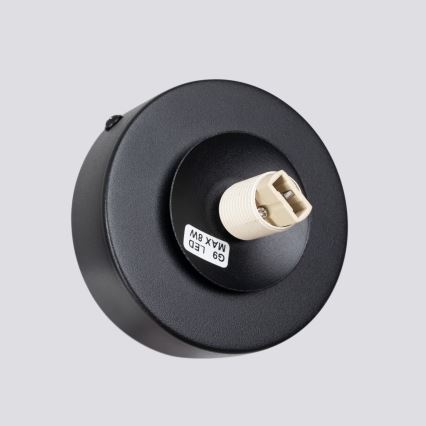 Wandlamp YOLI 1xG9/8W/230V zwart