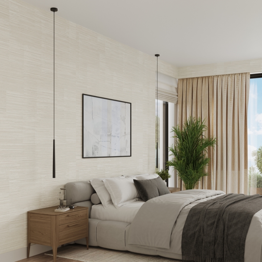 Hanglamp aan een koord BLISS 1xG9/8W/230V zwart