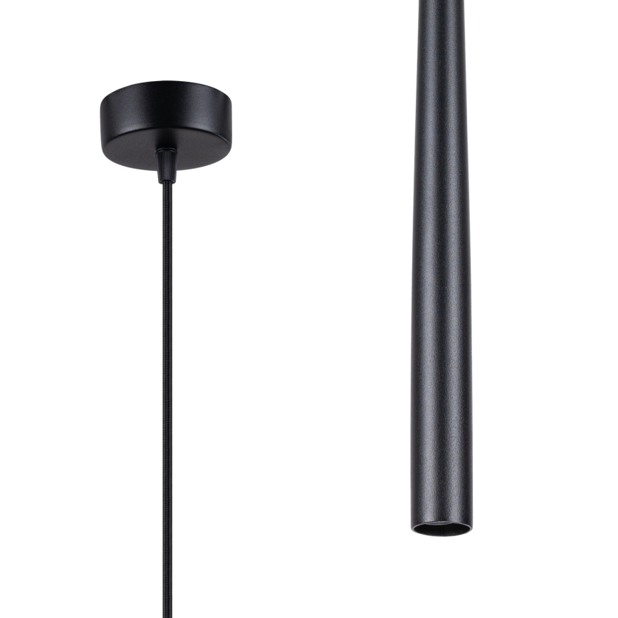 Hanglamp aan een koord BLISS 1xG9/8W/230V zwart