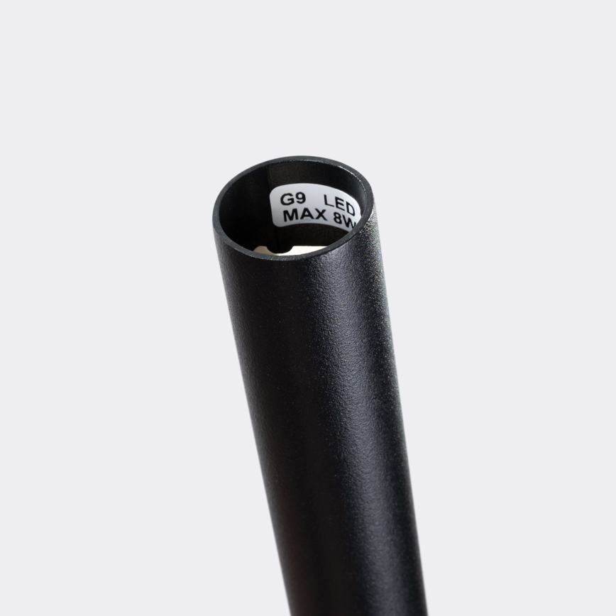 Hanglamp aan een koord BLISS 1xG9/8W/230V zwart