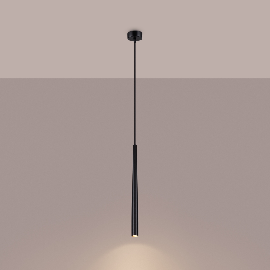Suspension filaire BLISS 1xG9/8W/230V noir