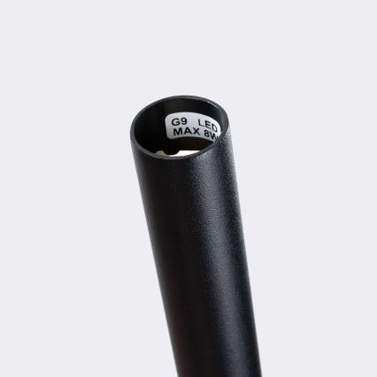 Suspension filaire BLISS 1xG9/8W/230V noir